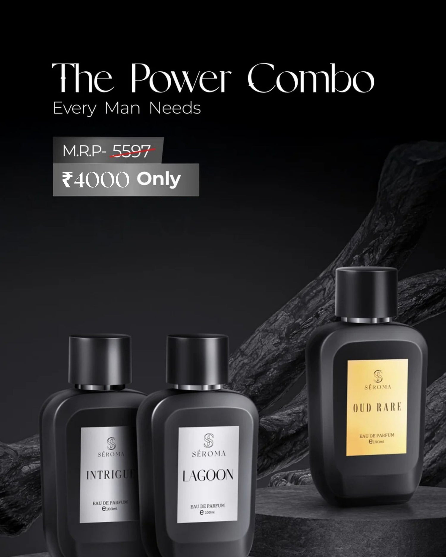 COMBO (INTRIGUE, LAGOON, OUD RARE)