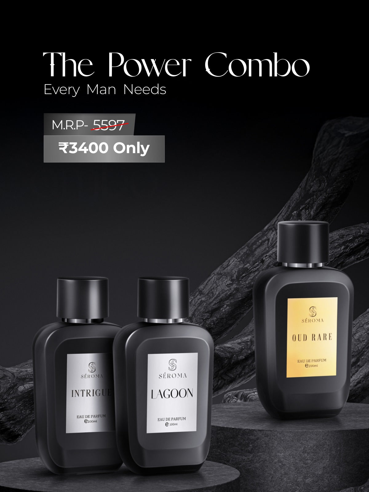 COMBO (INTRIGUE, LAGOON, OUD RARE)