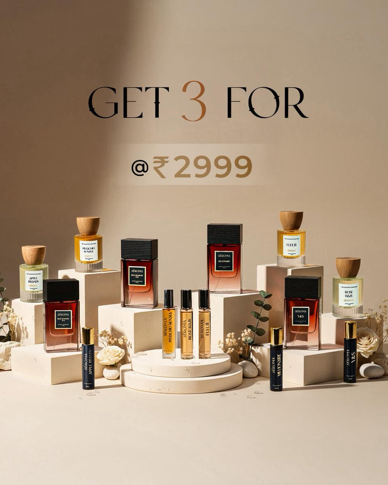 Buy Any 3 50ml perfumes @ RS. 2999