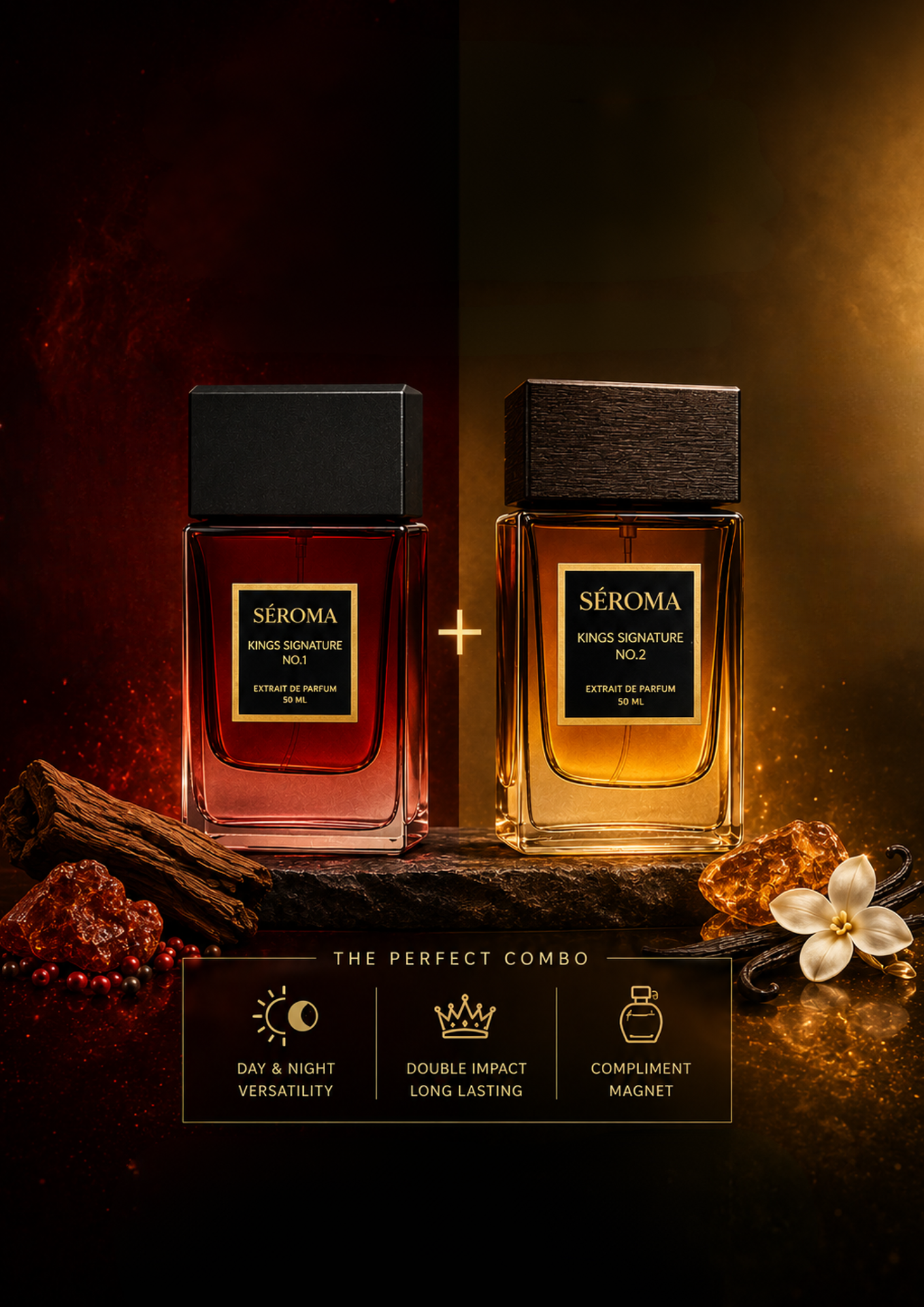 SRK COMBO KINGS SIGNATURE NO 1 & NO 2